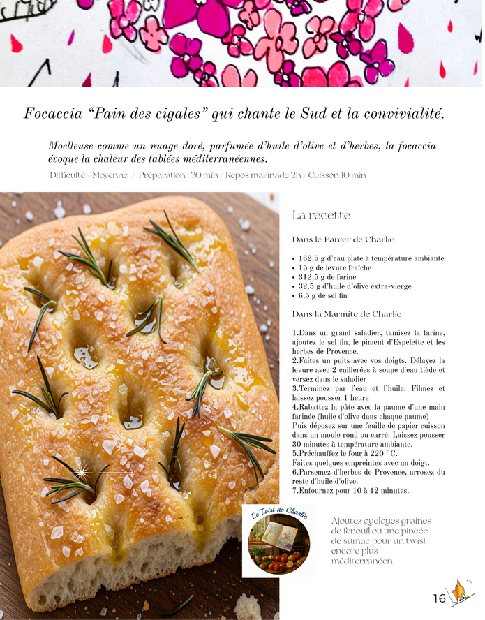 E-Grimoire -  Les recettes de Charlie