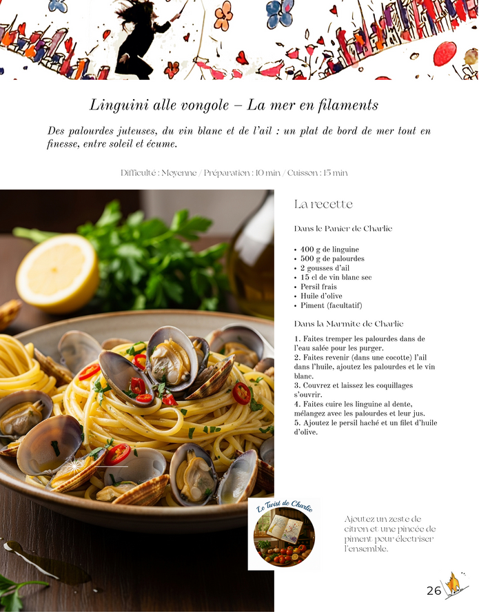 E-Grimoire -  Les recettes de Charlie