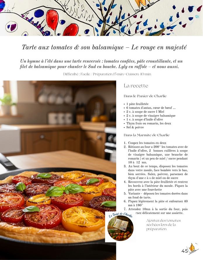 E-Grimoire -  Les recettes de Charlie